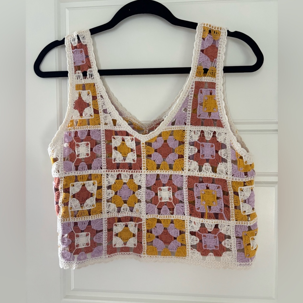 Crochet tank top